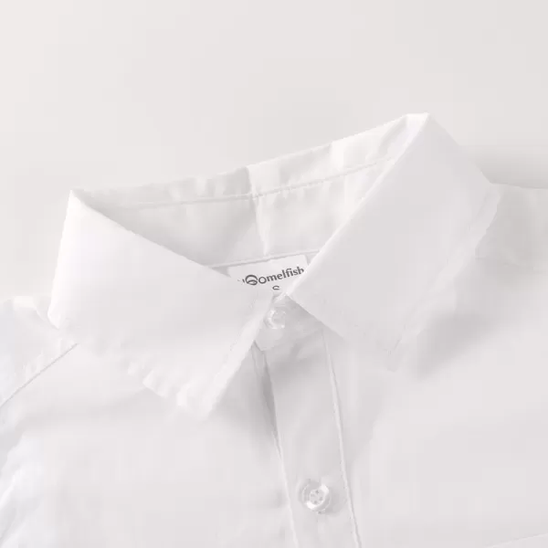 Noomelfish Girls Plaid Sleeveless Button Down Shirt Tie Knot Blouse Tank Tops 512 YearsWhite