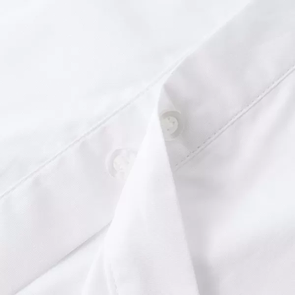 Noomelfish Girls Ruffle Cold Shoulder Top Blouse Short Sleeve Button Down Shirts 412 YearsWhite
