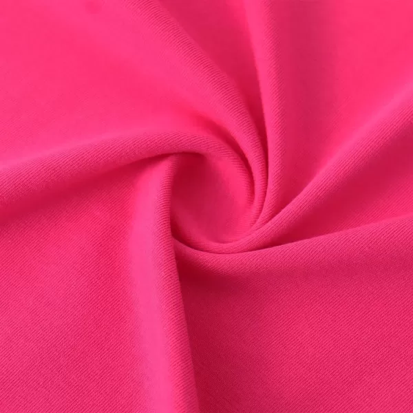 Noomelfish Girls Ruffle Short Sleeve TShirts Summer Casual Tee Tops Blouse 512 YearsHot Pink