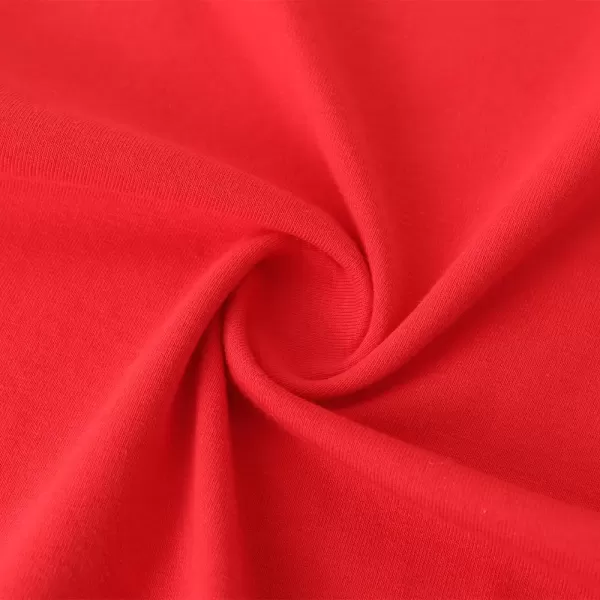 Noomelfish Girls Ruffle Short Sleeve TShirts Summer Casual Tee Tops Blouse 512 YearsRed
