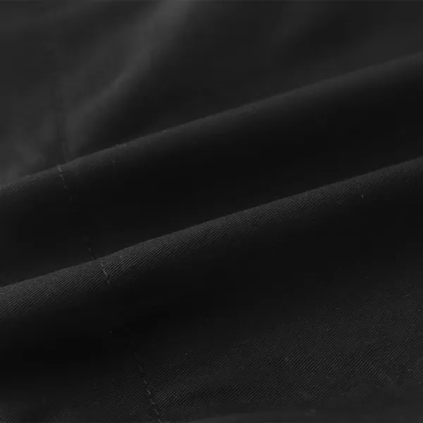 Noomelfish Girls Scalloped Stretch Twill Pull On Shorts with Pockets 512 YearsBlack