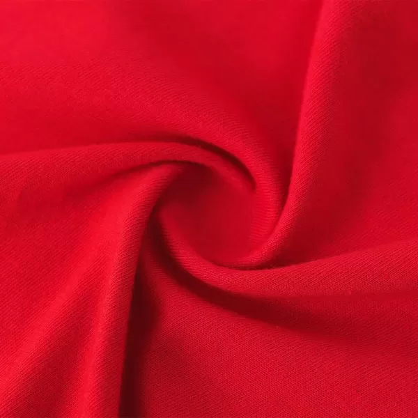 Noomelfish Girls Short Puff Sleeve Dress Summer Casual Knit Swing Twirl Skater Dresses with Pockets 212 YearsRed