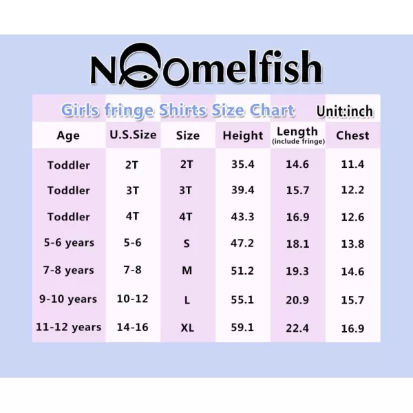 Noomelfish Girls Short Sleeve Fringe TShirts Soft Jersey Cotton Tee Tops 312 YearsLight Green