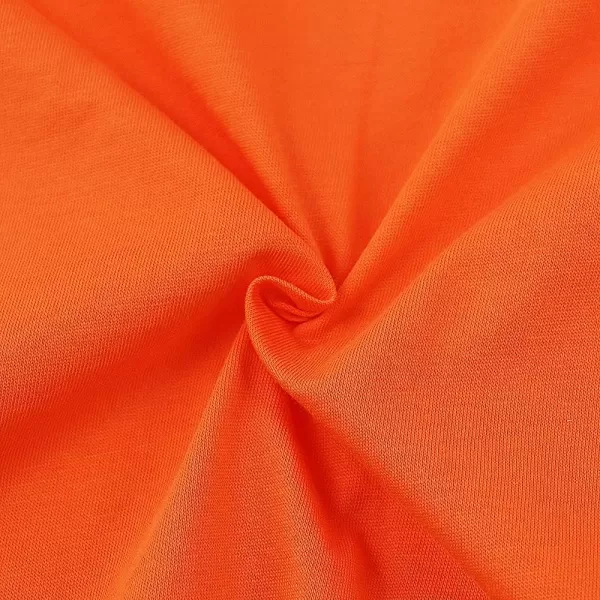 Noomelfish Girls Short Sleeve Fringe TShirts Soft Jersey Cotton Tee Tops 312 YearsOrange