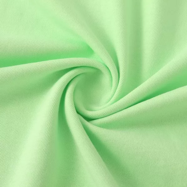 Noomelfish Girls Short Sleeve Heart Pocket Tshirts Casual Cotton Tee Tops Blouse 512 YearsLight Green