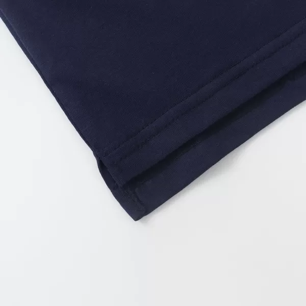 Noomelfish Girls Short Sleeve Heart Pocket Tshirts Casual Cotton Tee Tops Blouse 512 YearsNavy Blue