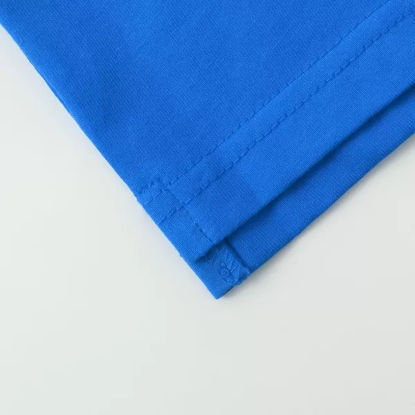 Noomelfish Girls Short Sleeve Heart Pocket Tshirts Casual Cotton Tee Tops Blouse 512 YearsRoyal Blue
