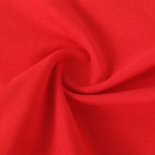 Noomelfish Girls Short Sleeve Layered Tulle Tutu Dress Ruffle Tiered Summer Princess Party Sundress 28 YearsRed