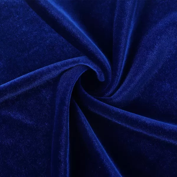 Noomelfish Girls Velvet Bodycon Dress Long Sleeve Fancy Party Pencil Dresses 512 YearsRoyal Blue