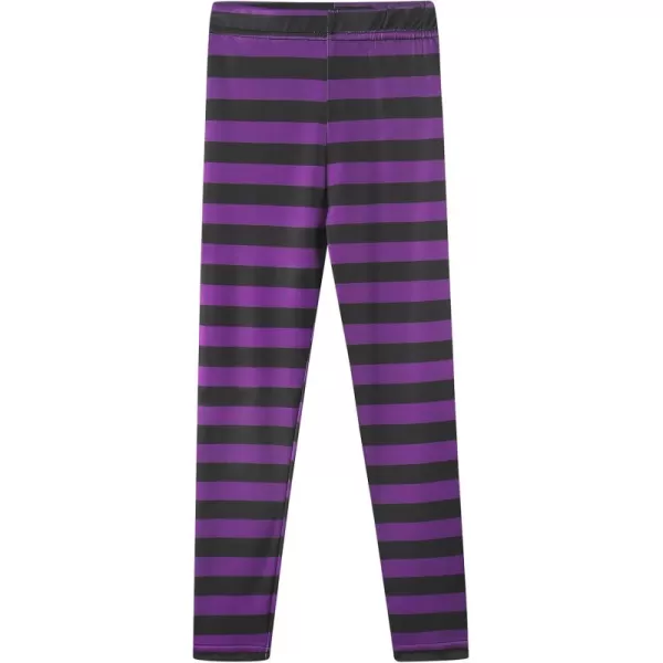 Purple and Black Striped