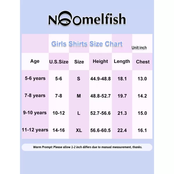 Noomelfish Girls Long Bell Sleeve Top Cute Western Shirts Blouse 512 YearsBlack