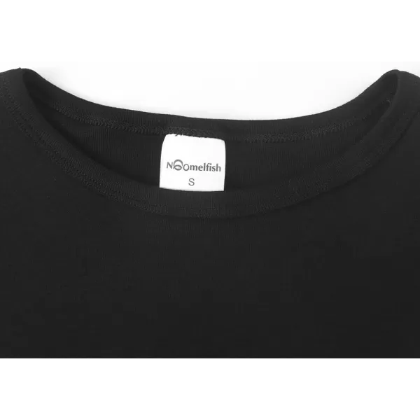 Noomelfish Girls Long Bell Sleeve Top Cute Western Shirts Blouse 512 YearsBlack