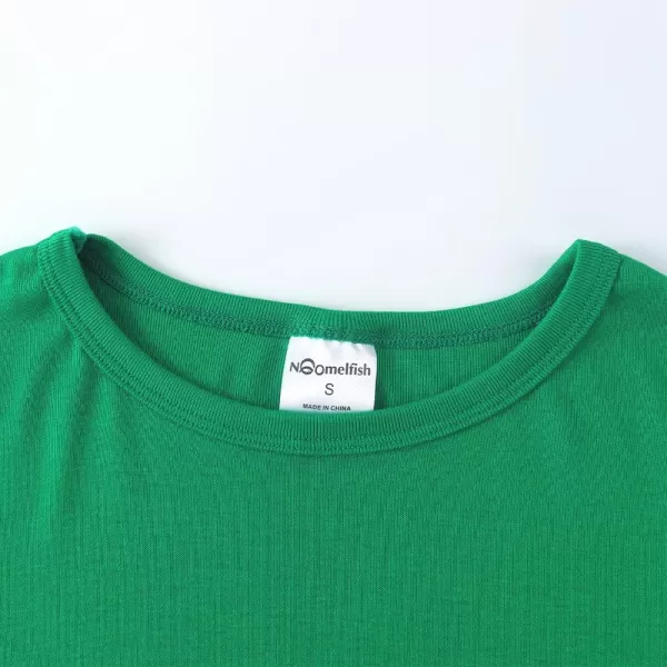 Noomelfish Girls Long Bell Sleeve Top Cute Western Shirts Blouse 512 YearsGreen
