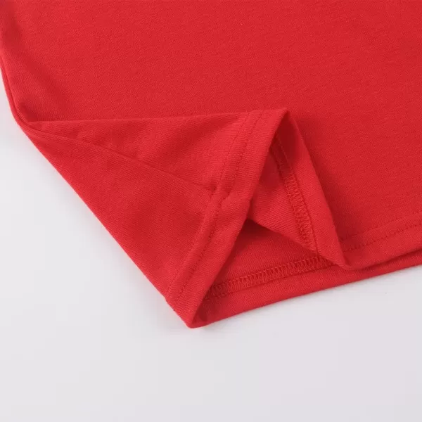 Noomelfish Girls Long Bell Sleeve Top Cute Western Shirts Blouse 512 YearsRed