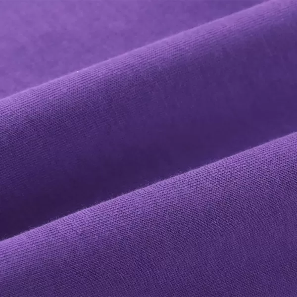 Noomelfish Girls Long Sleeve Heart Pocket TShirts Casual Cotton Tee Tops Blouse 512 YearsPurple