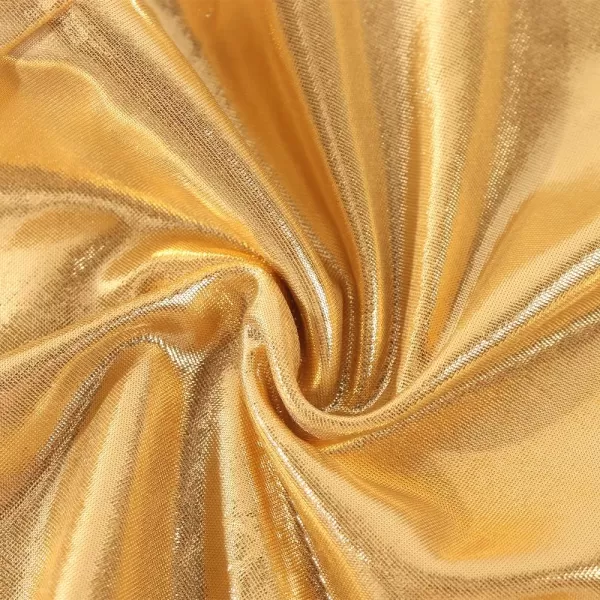 Noomelfish Girls Metallic Flare Leggings Pants Kids Yoga Disco Dance Bell Bottoms 512 YearsGold Yellow