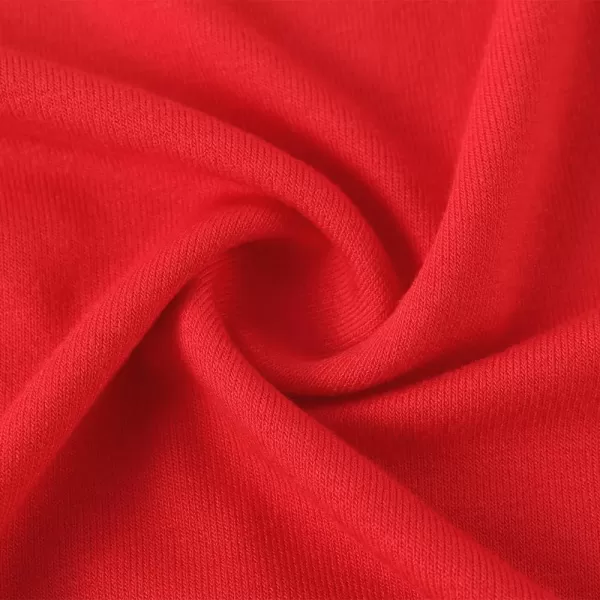 Noomelfish Girls Peplum Tunic Tops Cute Long Sleeve Shirts Blouses 512 YearsRed