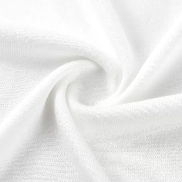 Noomelfish Girls Peplum Tunic Tops Cute Long Sleeve Shirts Blouses 512 YearsWhite