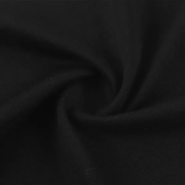 Noomelfish Girls Ruffle Long Sleeve TShirts Solid Color Tee Tops Blouse 512 YearsBlack