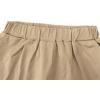 imageNoomelfish Girls Scalloped Uniform Skirts Stretch Cute School Skort with Pockets 512 YearsKhaki