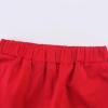 imageNoomelfish Girls Scalloped Uniform Skirts Stretch Cute School Skort with Pockets 512 YearsRed