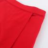 imageNoomelfish Girls Wrap Skort Cute School Uniform Skirt Shorts 512 YearsRed