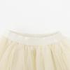 imageNoomlfish Kids Long Tutu Skirts Flower Girl Tulle Party Maxi Skirt 412 YearsIvory Beige