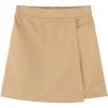 imageNoomelfish Girls Wrap Skort Cute School Uniform Skirt Shorts 512 YearsKhaki