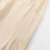 imageNoomelfish Girls Linen Wide Leg Baggy Pants Cute Loose Palazzo Harem Trouser with Pockets 512 YearsKhaki