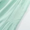 imageNoomelfish Girls Linen Wide Leg Baggy Pants Cute Loose Palazzo Harem Trouser with Pockets 512 YearsLight Green