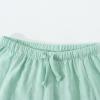 imageNoomelfish Girls Linen Wide Leg Baggy Pants Cute Loose Palazzo Harem Trouser with Pockets 512 YearsLight Green