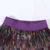 imageNoomelfish Girls Tinsel Fringe Skirt Sparkly Tassel Metallic Party Skirt512 YearsRainbow