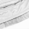 imageNoomelfish Girls Tinsel Fringe Skirt Sparkly Tassel Metallic Party Skirt512 YearsSilver White