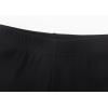 imageNoomelfish Girls Biker Ribbed Shorts Kides Cotton Kint Long Shorts 512 YearsBlack