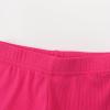 imageNoomelfish Girls Biker Ribbed Shorts Kides Cotton Kint Long Shorts 512 YearsHot Pink