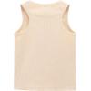 imageNoomelfish Girls Ribbed Racerback Tank Tops Cotton Cute Basic Dance Sleeveless Shirts 412 YearsBeige