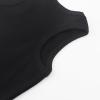 imageNoomelfish Girls Ribbed Racerback Tank Tops Cotton Cute Basic Dance Sleeveless Shirts 412 YearsBlack