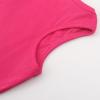 imageNoomelfish Girls Ribbed Racerback Tank Tops Cotton Cute Basic Dance Sleeveless Shirts 412 YearsHot Pink