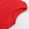 imageNoomelfish Girls Ribbed Racerback Tank Tops Cotton Cute Basic Dance Sleeveless Shirts 412 YearsRed