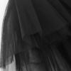 imageNoomlfish Girls High Low Long Tutu Skirts Kids Tulle Party Maxi Skirt 412 YearsBlack