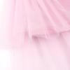 imageNoomlfish Girls High Low Long Tutu Skirts Kids Tulle Party Maxi Skirt 412 YearsLight Pink