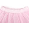 imageNoomlfish Girls High Low Long Tutu Skirts Kids Tulle Party Maxi Skirt 412 YearsLight Pink