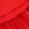 imageNoomlfish Girls High Low Long Tutu Skirts Kids Tulle Party Maxi Skirt 412 YearsRed