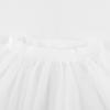 imageNoomlfish Girls High Low Long Tutu Skirts Kids Tulle Party Maxi Skirt 412 YearsWhite