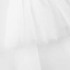 imageNoomlfish Girls High Low Long Tutu Skirts Kids Tulle Party Maxi Skirt 412 YearsWhite