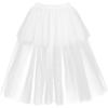 imageNoomlfish Girls High Low Long Tutu Skirts Kids Tulle Party Maxi Skirt 412 YearsWhite