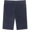 imageNoomelfish Girls Biker Ribbed Shorts Kides Cotton Kint Long Shorts 512 YearsNavy Blue