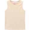 imageNoomelfish Girls Ribbed Racerback Tank Tops Cotton Cute Basic Dance Sleeveless Shirts 412 YearsBeige