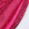 imageNoomelfish Girls Sparkly Sequin Skirt Kids Elastic Waist Mini Pencil Skirts 512 YearsHot Pink