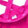 imageNoomelfish Girls Suspender Skater Skirt Stretchy Cotton Flared Overall Dress 412 YearsHot Pink